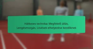 Hátkezes technika: Megfelelő állás, Lengésmozgás, Lövések elhelyezése kezdőknek