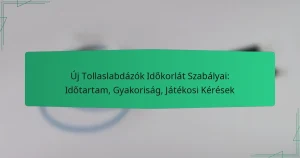 Új Tollaslabdázók Időkorlát Szabályai: Időtartam, Gyakoriság, Játékosi Kérések